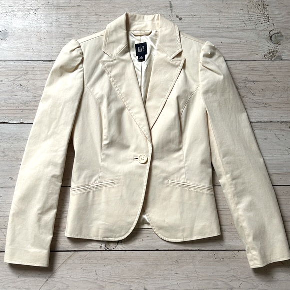 GAP Jackets & Blazers - Sharp Ivory Blazer from Gap